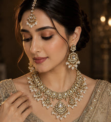 Noor-E-Raj Indian Kundan Set