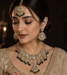 Meher Indian Kundan Bridal Set