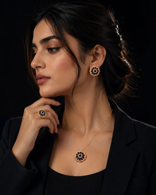 Celestia Luxe Jewelry Combo Set