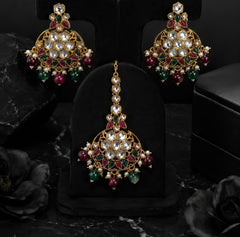 Rajsi Kundan Earring Set