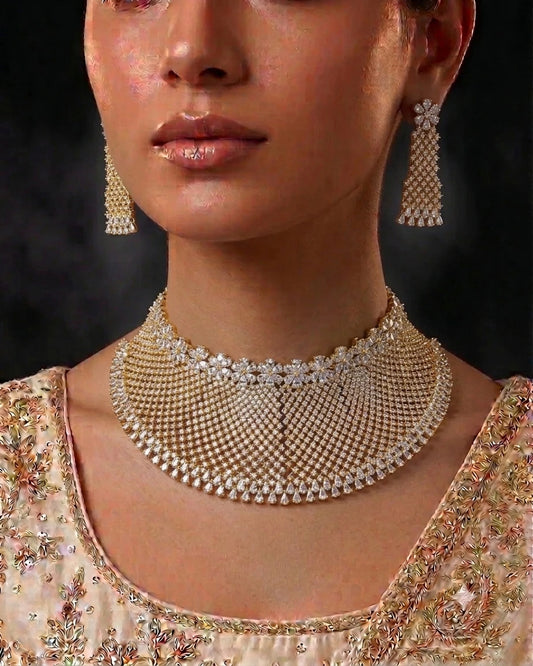 Imperia Diamond Necklace Set