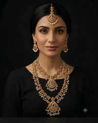 Elyndra South Indian Mala Set