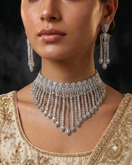 Prestige American Diamond Necklace Set