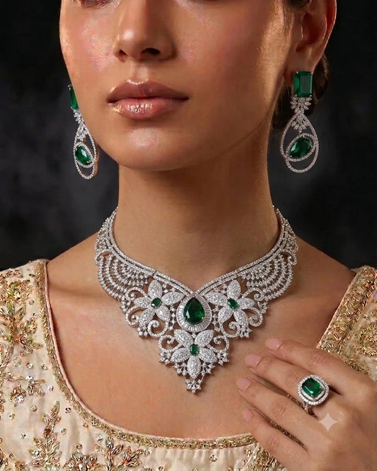 Verona Luxe AD Necklace Set