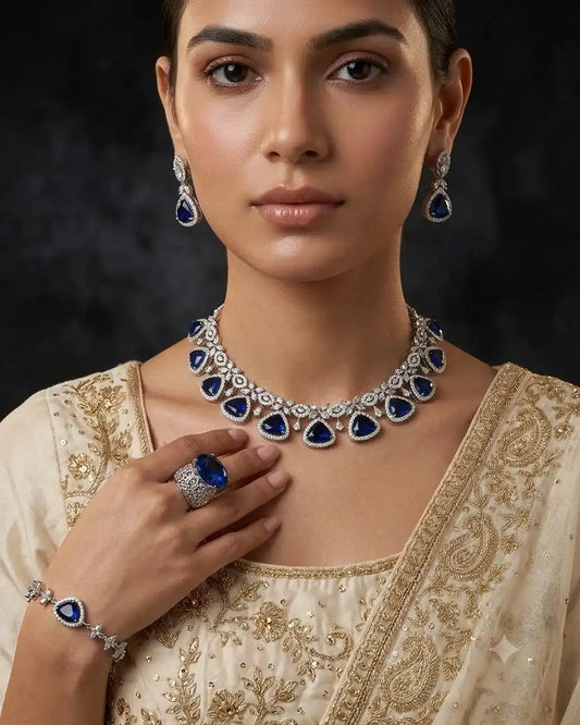 Aurevella American Diamond Set