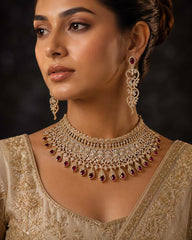 Celestique Royal American Diamond Set