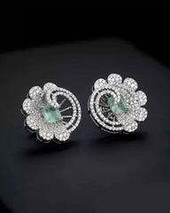 Elegant AD Stud Earrings
