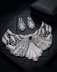Aurielle American Diamond Necklace Set