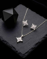 Blossom Crystal Locket Set