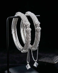 Elara Luxe Openable AD Bangles Set