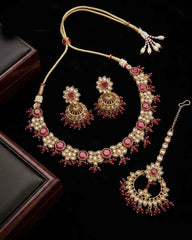 Meher Kundan Necklace Set
