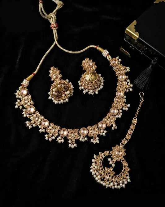 Meher Kundan Necklace Set