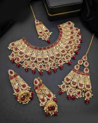 Kundan Sheeshe Bridal Set