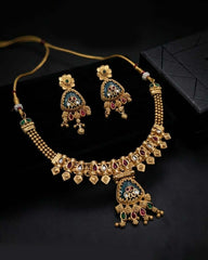 Mehrunisa Rajwadi Necklace Set