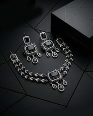 Royale American Diamond Necklace Set