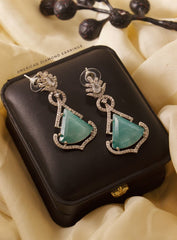 Royal Grace American Diamond Earrings