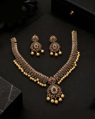 Noorani Rajwadi Necklace Set