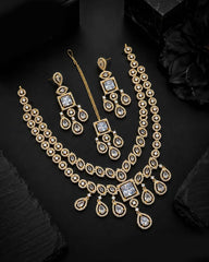 Celestia Luxe American Diamond Necklace Set