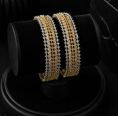 Luxe Shine Openable AD Bangles