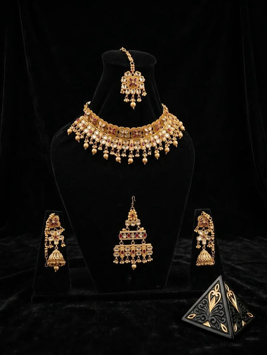 Noor Mahal Rajwadi Bridal Set