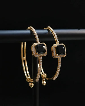AD Zircon Bracelet Bangle Gold Plated Diamond Look Elegant Women’s Jewelry - Gram