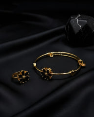 Elegant Bracelet & Ring Combo – Premium Fashion Jewelry Set - Gram
