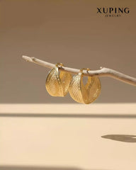 Xuping Graceful Hoop Earrings