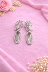 Luxury Crystal Drop Earrings | Elegant Statement Party Wear Earrings for Women