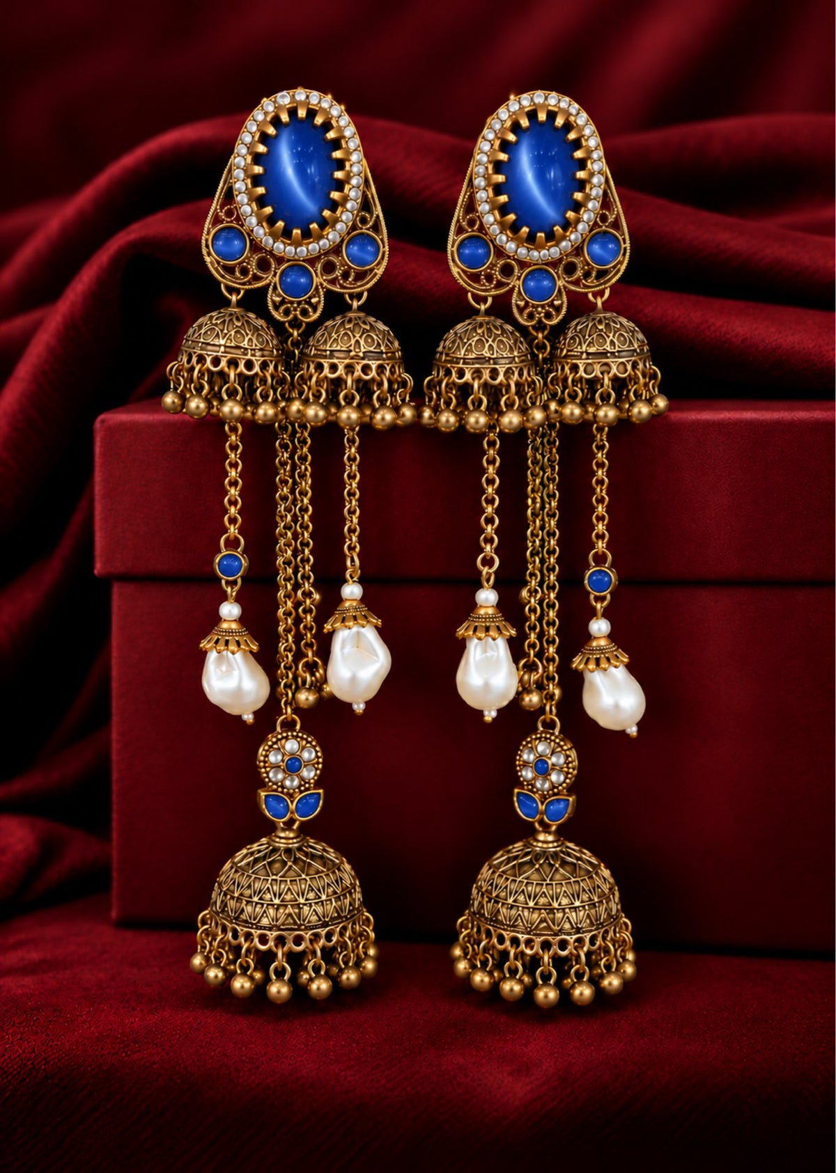 Heritage Kashmiri Earrings