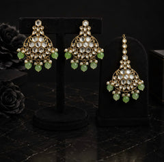 Rajsi Kundan Earring Set