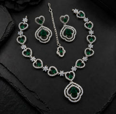 Celestia Crystal Necklace Set