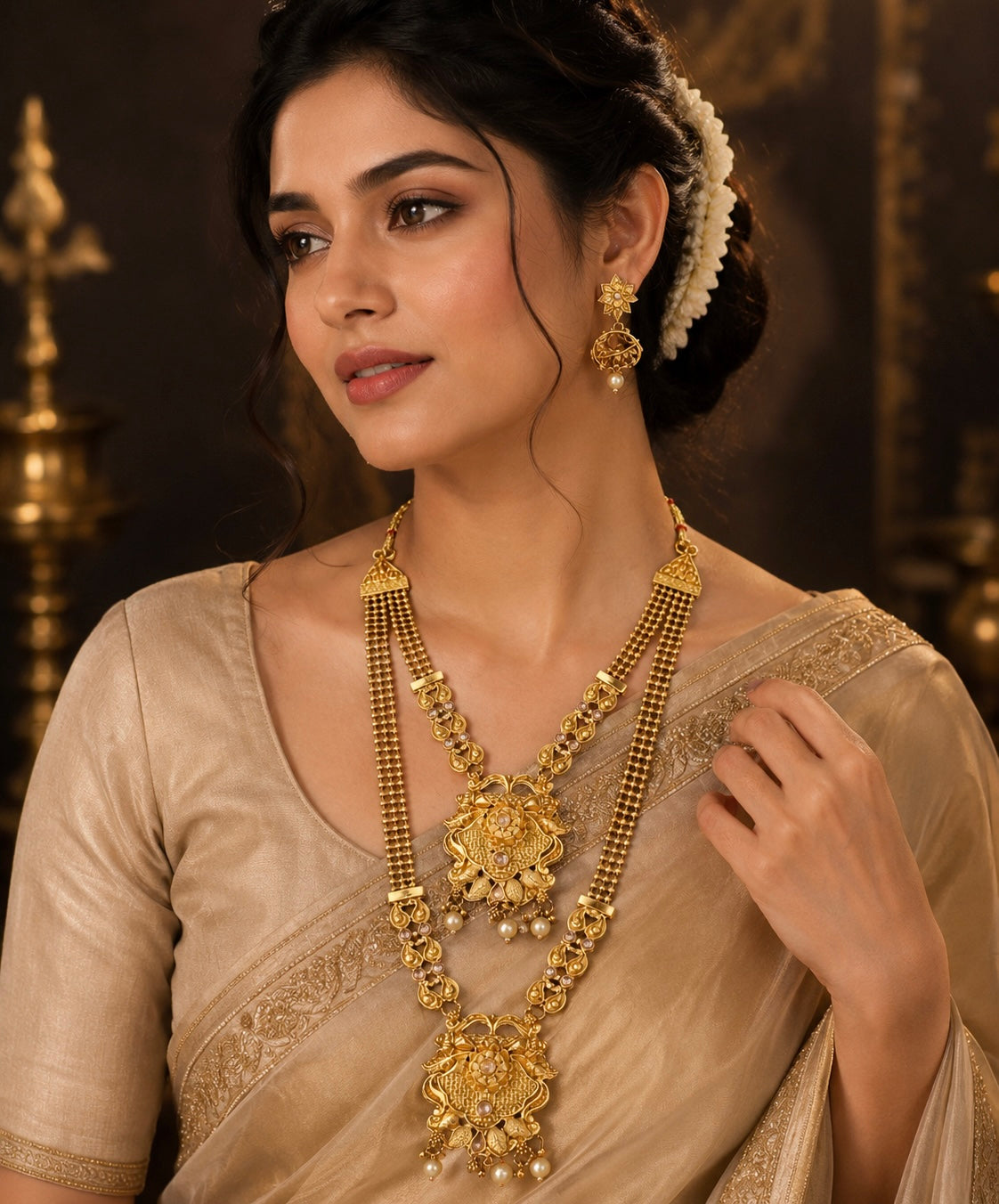 Rajwadi Layered Necklace