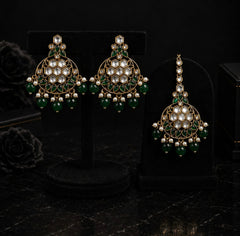 Rajsi Kundan Earring Set
