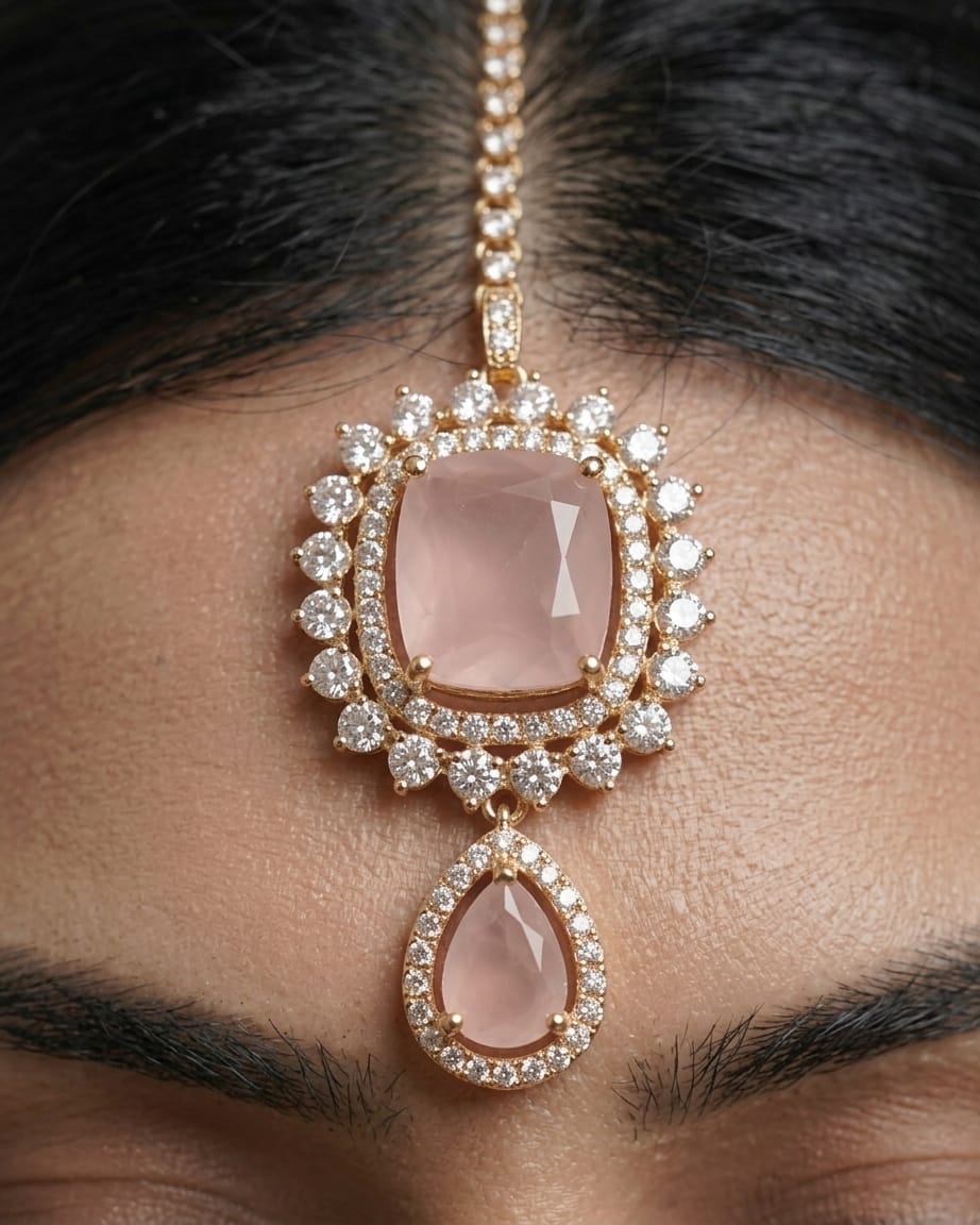 Evelina Crystal Layered Necklace Set