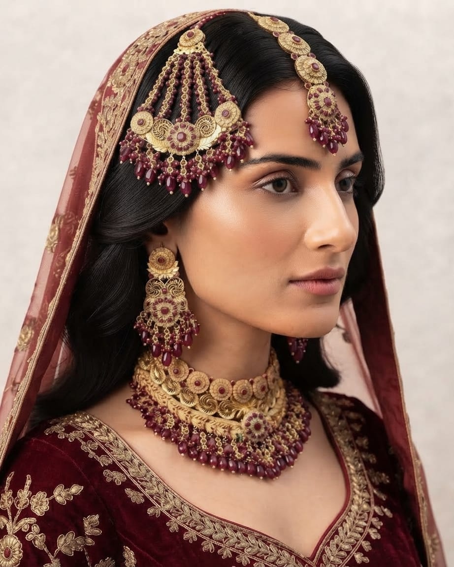 Amara Crystal Collar Set