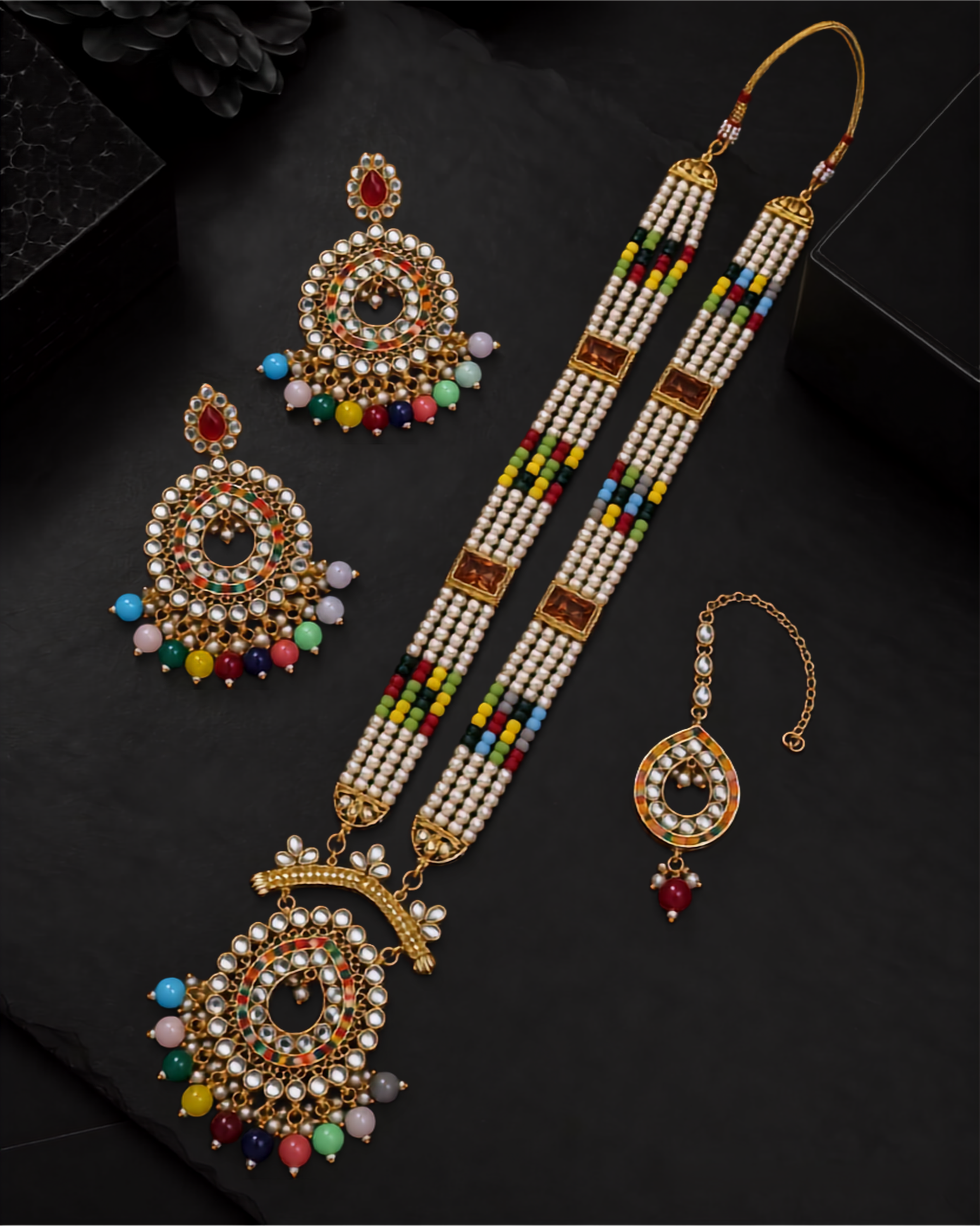 Royal Drop Casting Mala Set