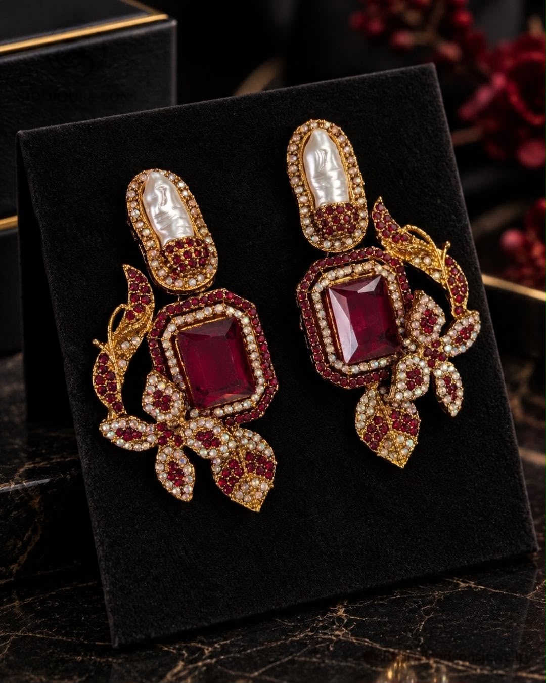 Elina Royal Turkish Earrings