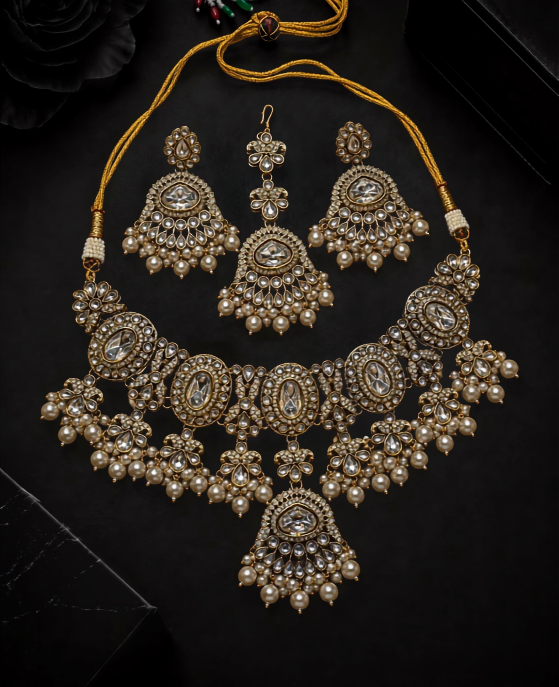 Meher Indian Kundan Bridal Set