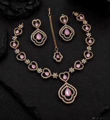 Celestia Crystal Necklace Set