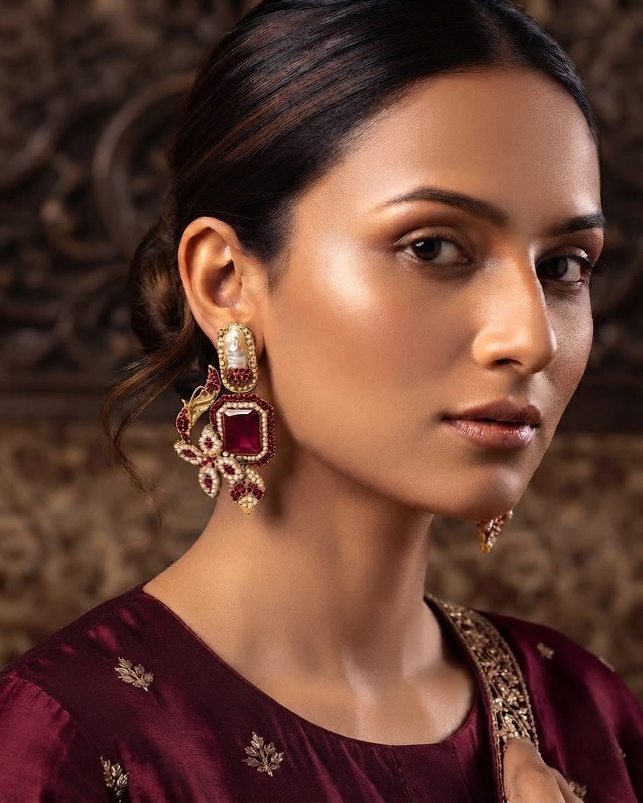 Elina Royal Turkish Earrings