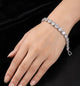 Aurelia Silver Zircon Bracelet