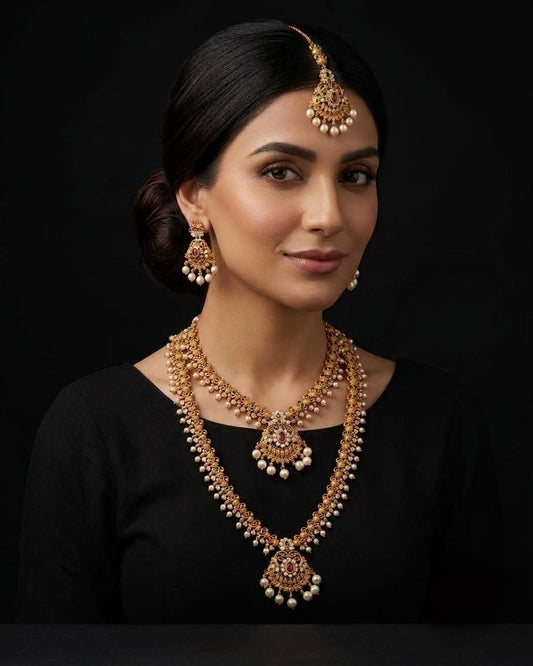 Vaelora South Indian Mala Set