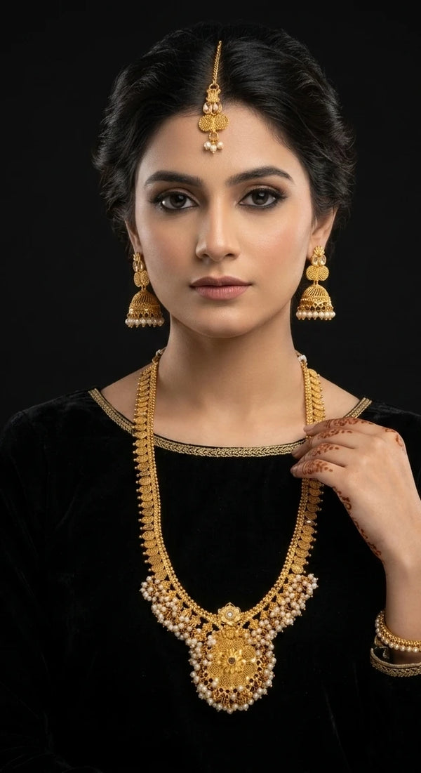 Aafiya Indian Style Mala Set