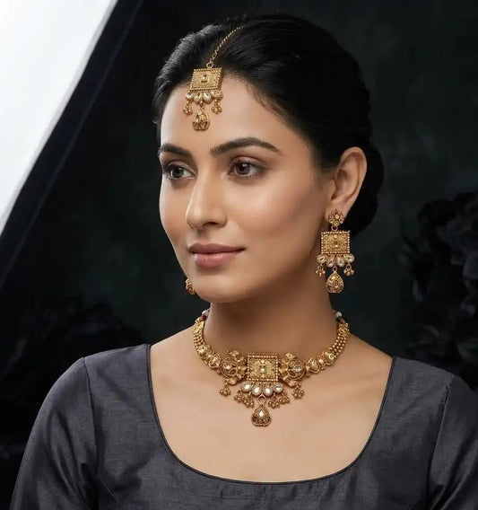 Maharani Rajwadi Choker Set