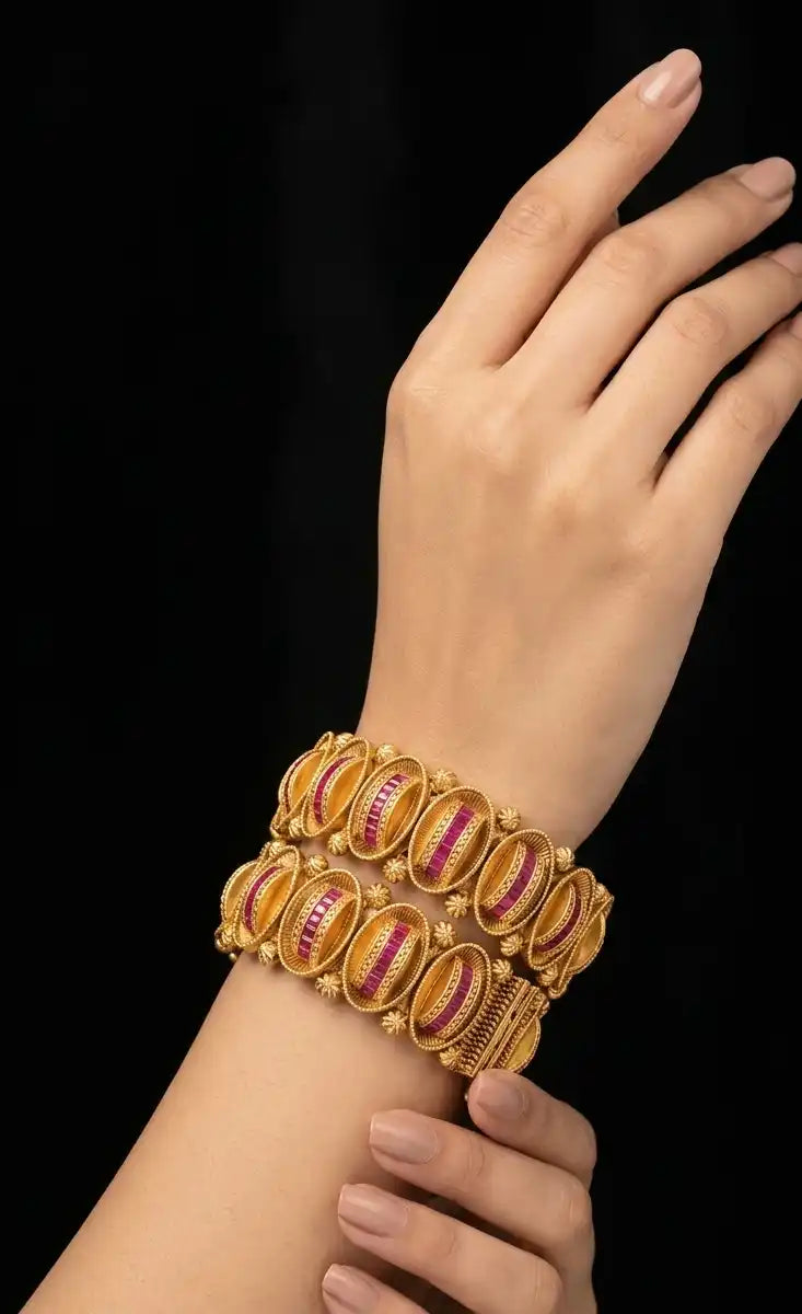 Rajwadi Majesty Bangles