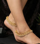 Mahveen Elegant Zircon Anklets – Pair of 2