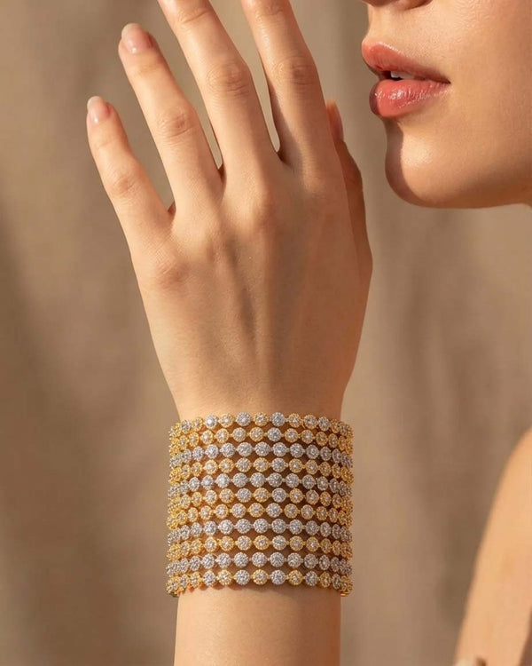 Zarina Indian Bangles Set - 12 Pcs