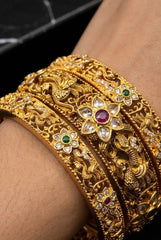 Temple Majesty South Indian Bangles