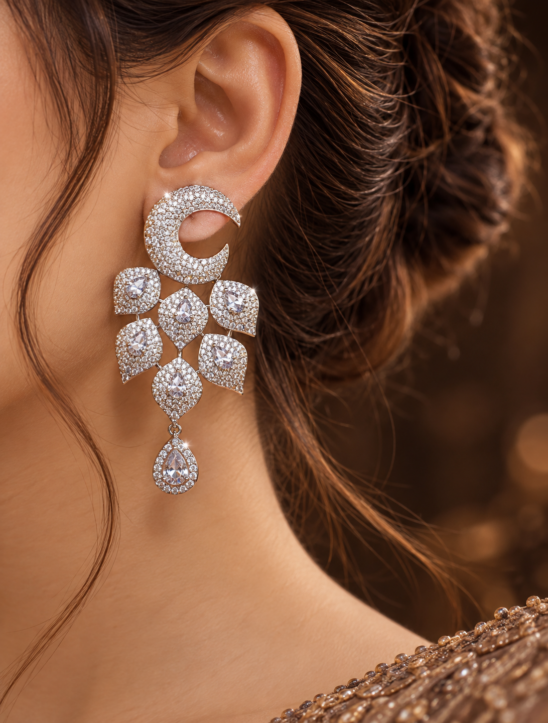 Aura Diamond Earrings