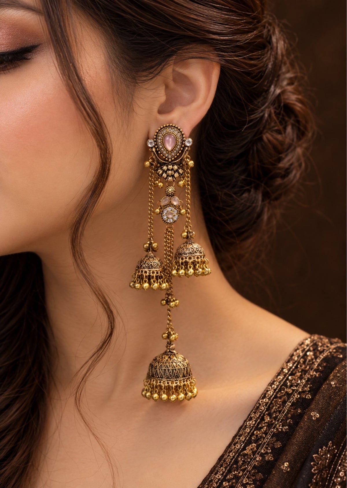 Mughal Kashmiri Earrings